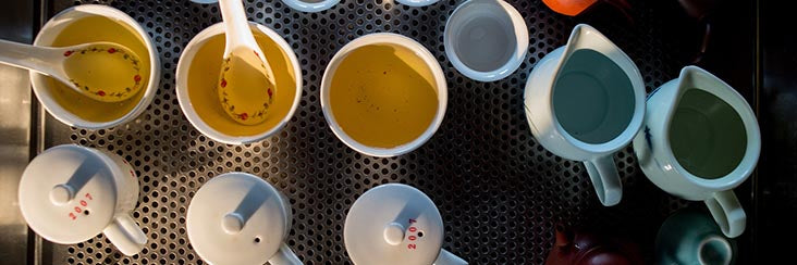 Various types of season tea