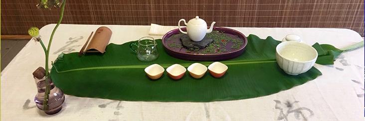 An introduction to the aesthetics and culture of tea is an integral part of the Lugu Farmers' Association course in Tea Art