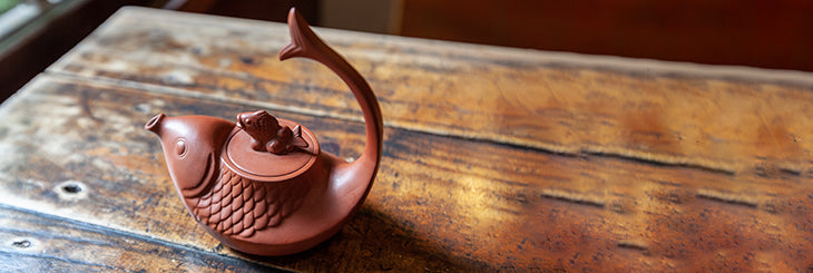 Eco-Cha Fish Teapot