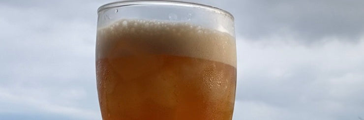 Icy cold glass of iced tea made from Taiwan loose leaf tea