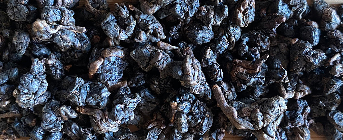 Taiwan oolong tea leaves