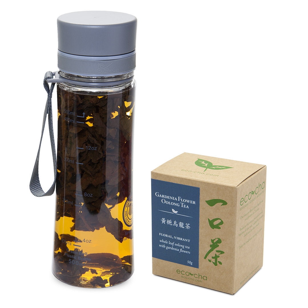 Cold Brew Bottle + Gardenia Flower Oolong