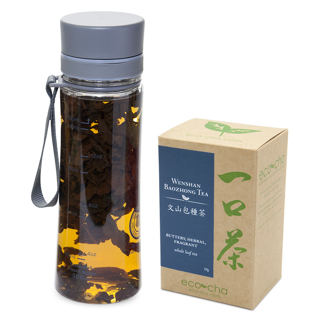 Cold Brew Bottle + Wenshan Baozhong Tea