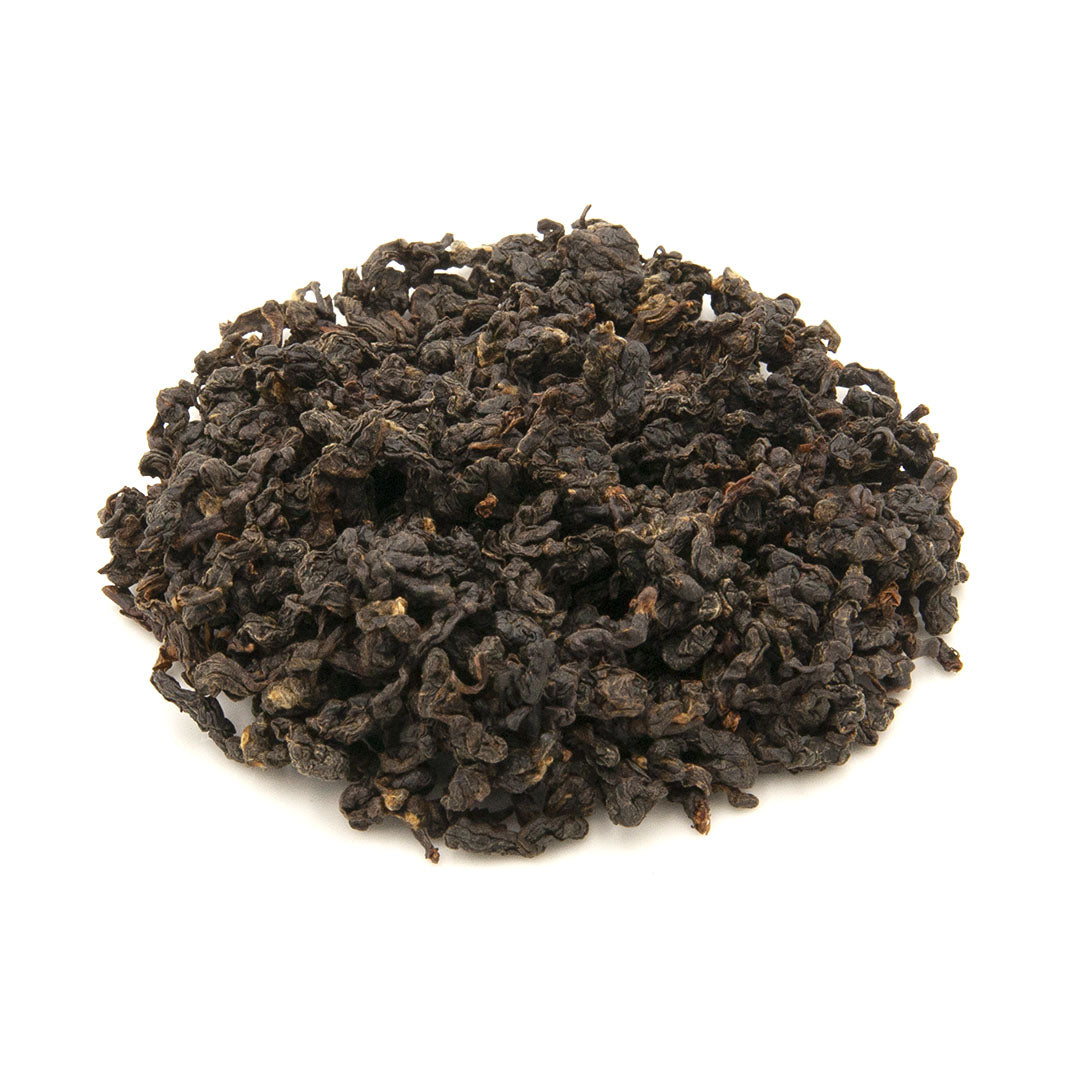 Taiwan Small Leaf Black Tea dried leaves up close
