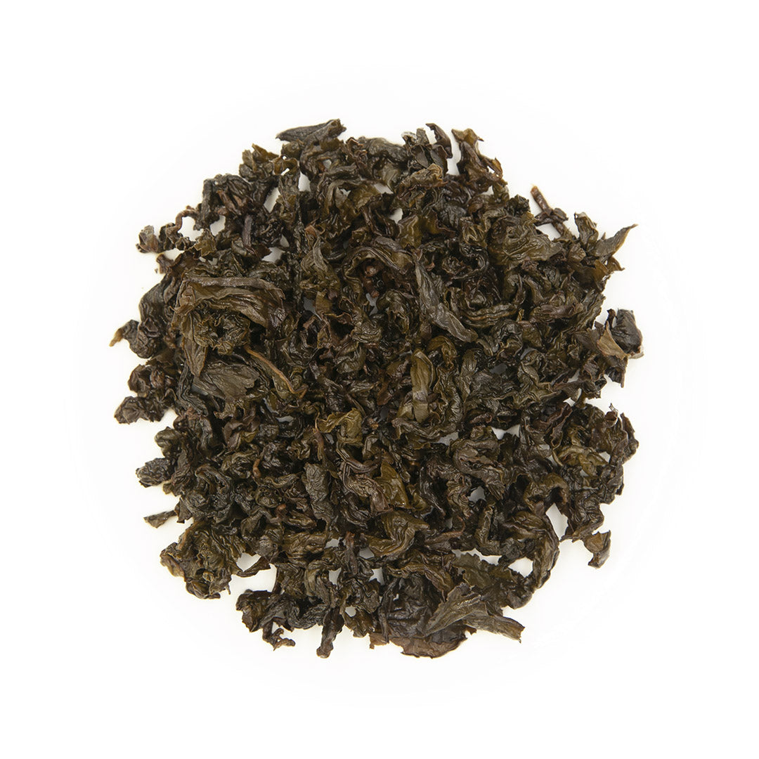 Tie Guan Yin Oolong Tea, wet leaves