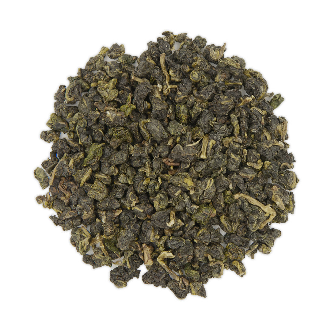 Tsui Yu Oolong Tea, dry leaves top view