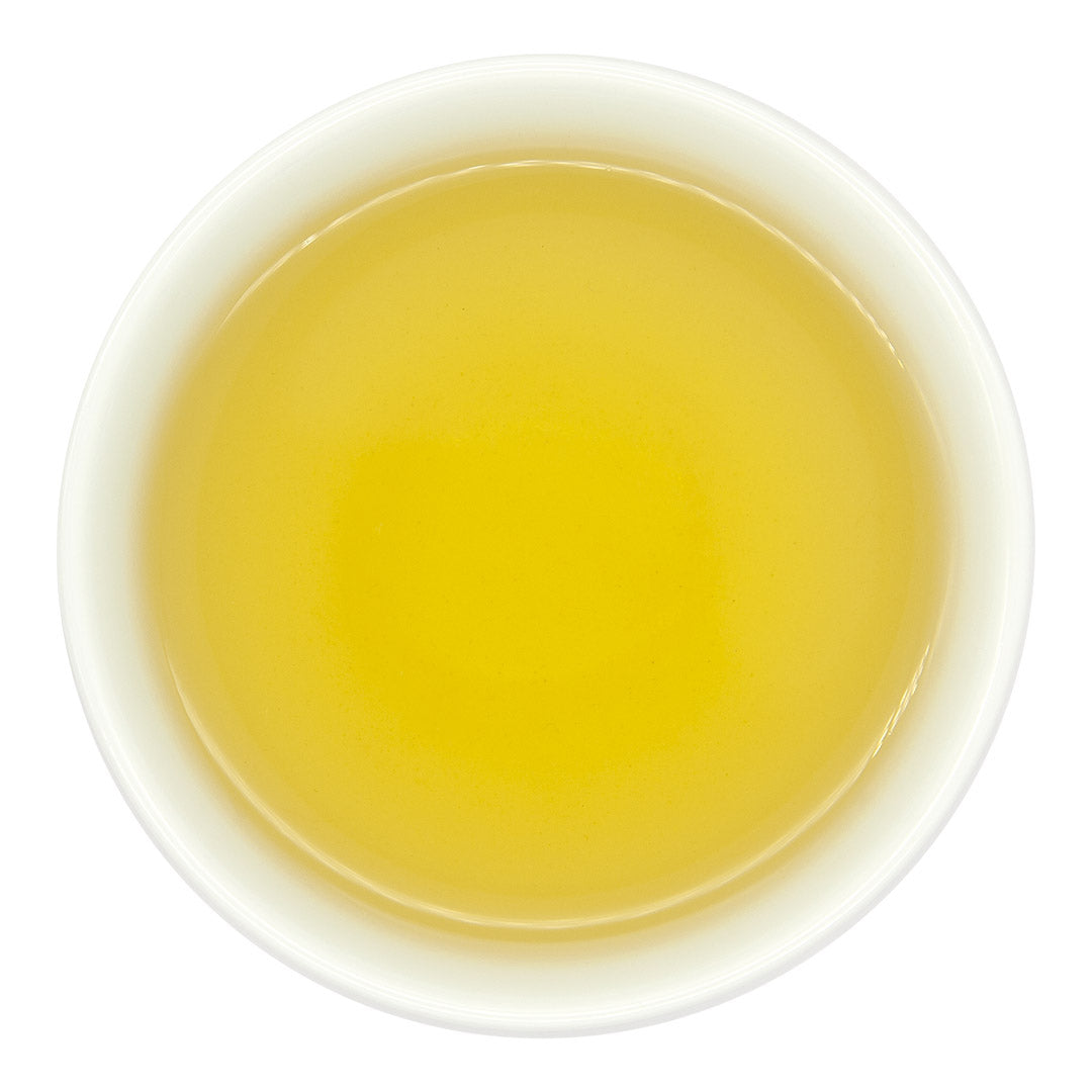 Wenshan Baozhong Tea, brewed in a cup
