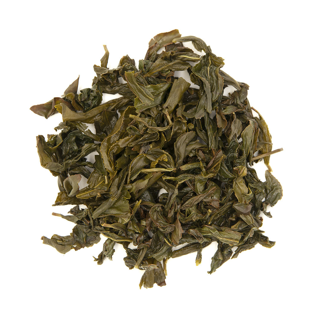Wenshan Baozhong Tea, wet leaves