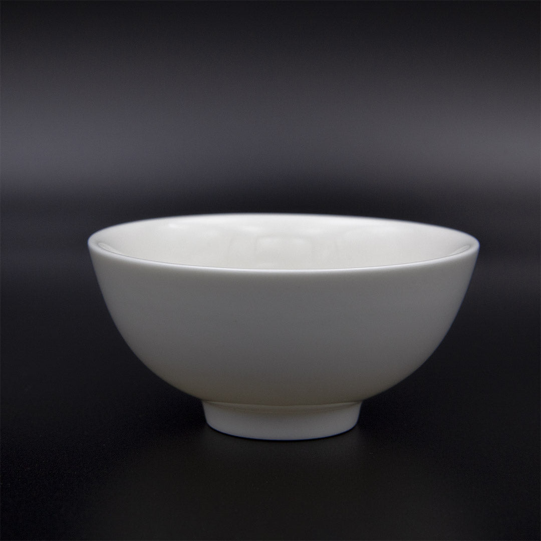 White porcelain tea cup