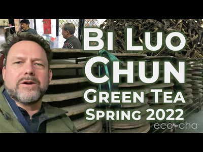 Video showing the pick up of Taiwan Biluo Chun Green Tea.