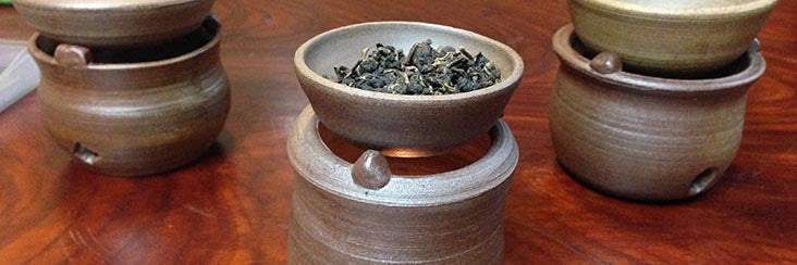 Bamboo tea roaster