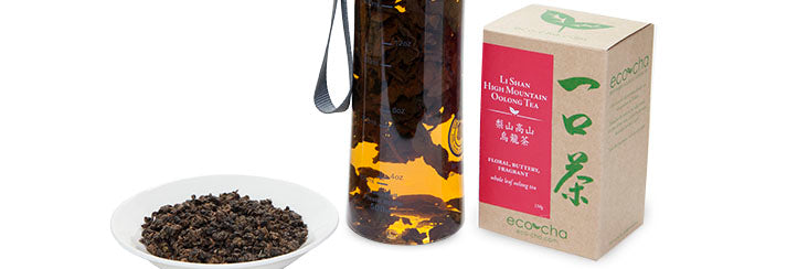 Eco-Cha Teas cold brew tea bottle