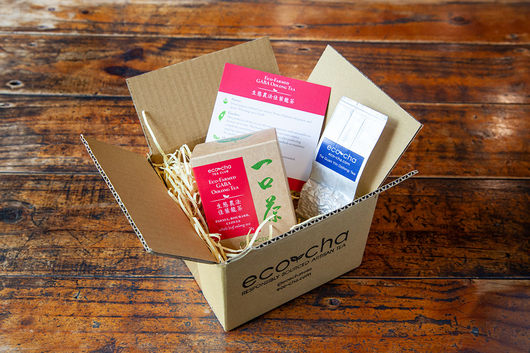 Eco-Cha Tea Club tea box