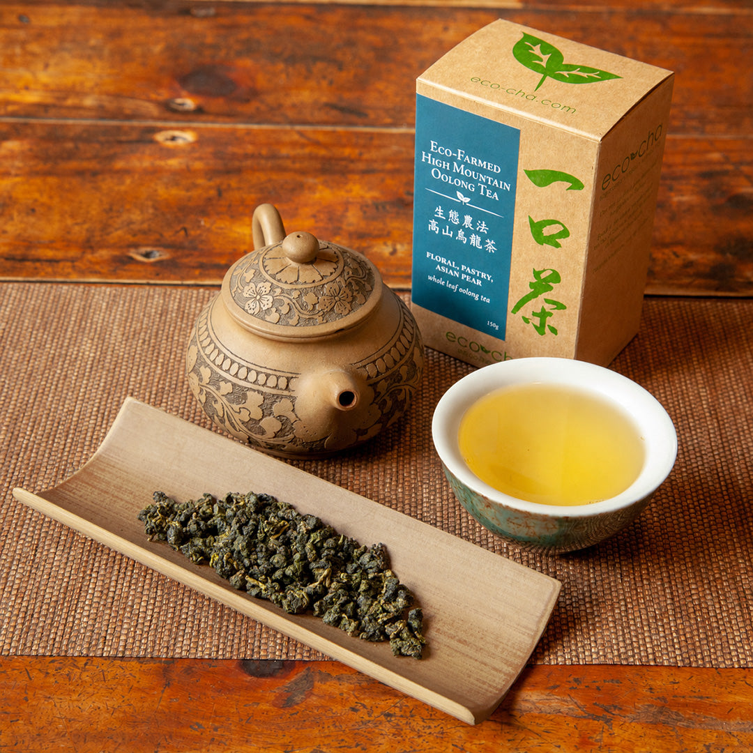 Eco-Farmed High Mountain Oolong Tea
