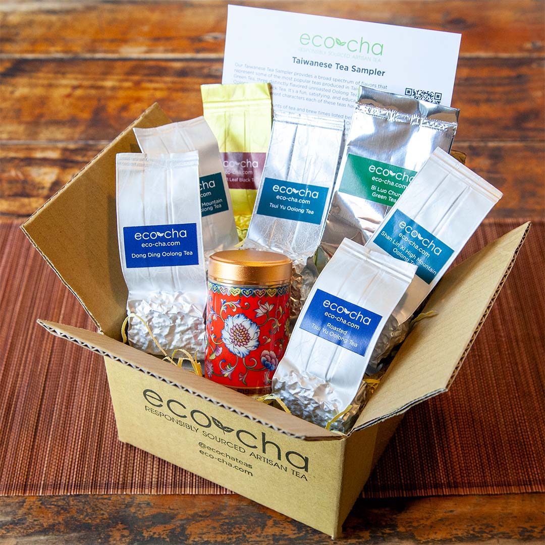 Taiwanese Tea Sampler Holiday Gift Pack