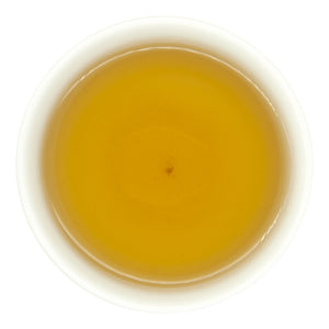 Dong Ding Oolong Tea, brewed in a cup