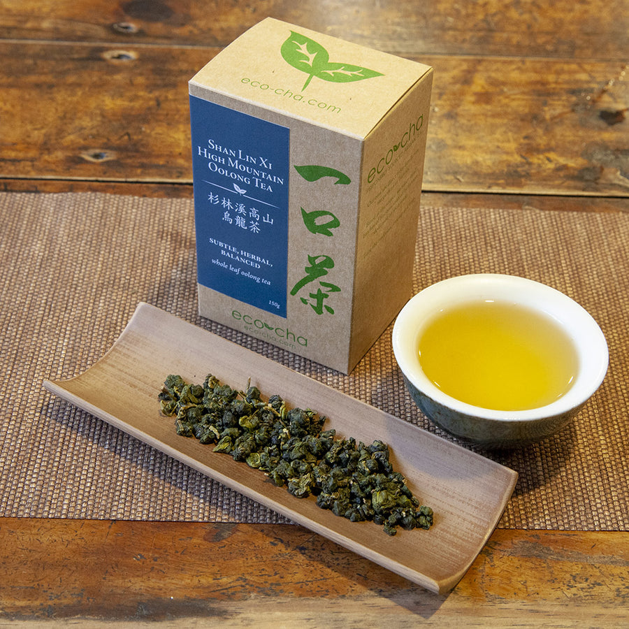 Shan Lin Xi High Mountain Oolong Tea | Eco-Cha Teas