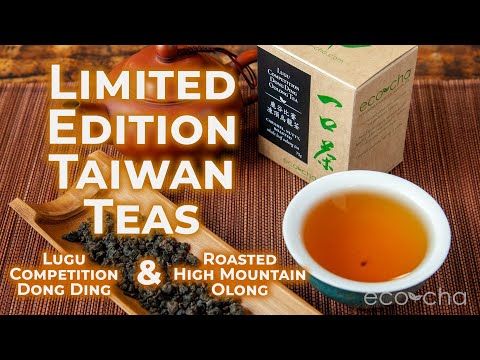 Charcoal Roasted High Mountain Oolong Tea Eco Cha Teas